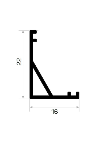 Alüminyum Köşeli Led Profili 489238826
