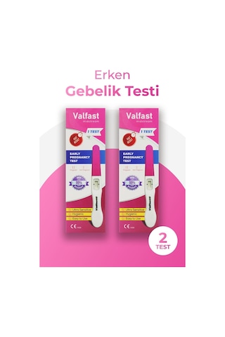 Erken Gebelik Testi Hızlı Hamilelik Testi 2 Adet Gizli Gönderim
