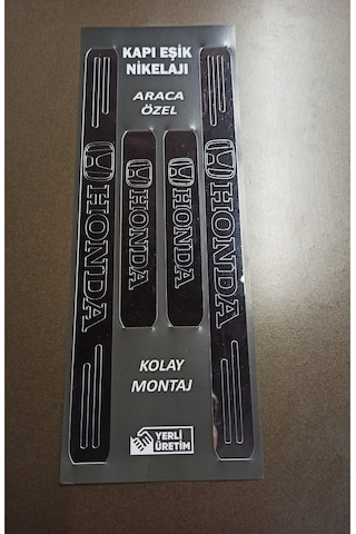 Honda Civic Fc5 Uyumlu Kapı Eşiği 4'lü Set Ön Arka