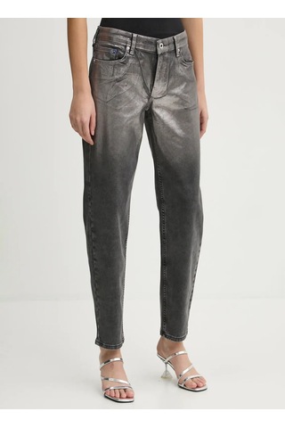 Karl Lagerfeld Jeans Antrasit Kadın Slim Fit Denim Pantolon A1w10099