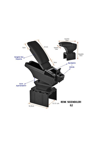 Fonksiyonel Kol Dayama Universal Sürgülü Kolçak