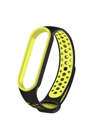 Ekılıf - Xiaomi Mi Band 5 Uyumlu - Kordon Silikon Kordon Krd-02 - No3