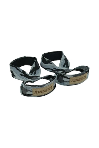Kingsize 8 Loop Padded Lifting Strap Kamuflaj Kamuflaj,gri