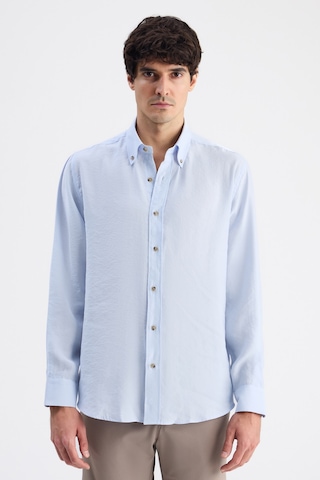 D'S Damat Ds Damat Comfort Açık Mavi Düz Gömlek 6hc020302304m 603922