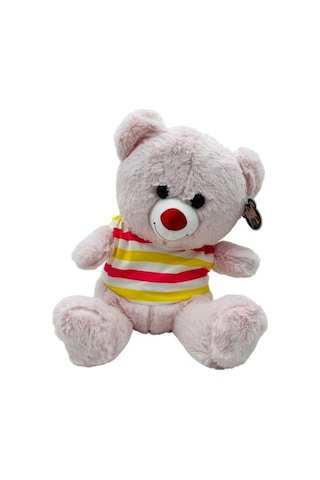 Peluş Elbiseli Ayıcık 60 Cm Çok Renkli