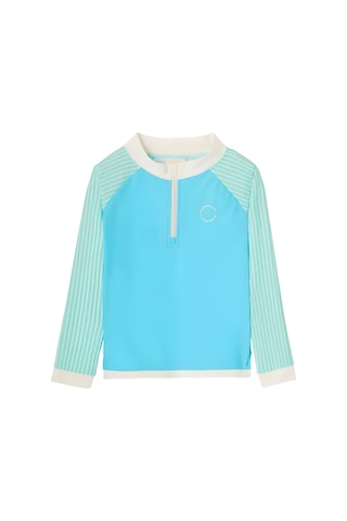 Kietla Uv Korumalı Uzun Kollu Tişört Mayo Blue Striped Mavi
