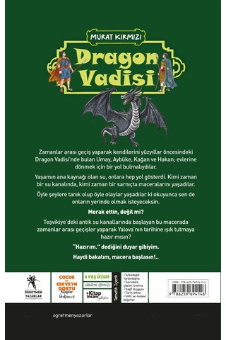 Dragon Vadisi 8+yaş - Renkli Resimli Hikaye / Murat Kırmızı