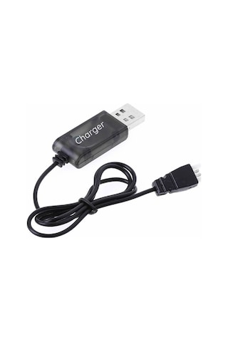 3.7V Lityum Pil Usb Şarj Kablosu XH2.54 Soket Lipo Batarya RC Quadcopter Drone