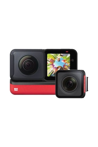 Insta360 One Rs Twin Edition Siyah/kırmızı Aksiyon Kamerası
