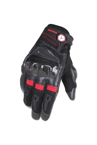 Scoyco Mc57 Carbon Dokunmatik Motosiklet Eldiveni 65509 Siyah