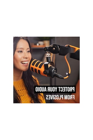 Premium Pop Filtresi - Podmic Ve Usb Mikrofonlar İçin Mavi