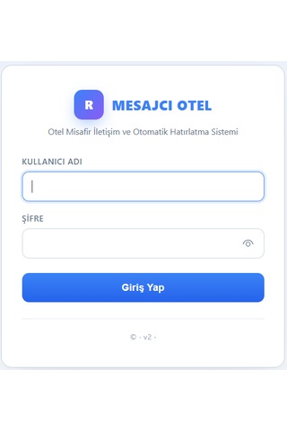 Mesajcı Otel Otomatik Misafir E-posta İle Hatırlatma Modülü
