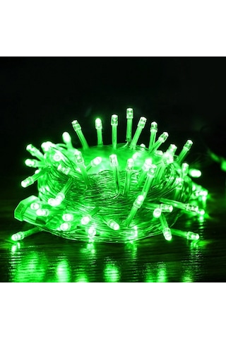 Ack Led Süsleme Işığı Yeşil Işık 100 Ledli 10 Mt As90-00405