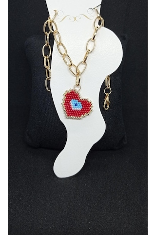Harmeljewelry Kalp Halhal Çok Renkli