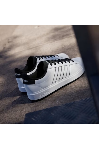 Adidas Grand Court 2.0 Erkek Spor Ayakkabı Js1694 Beyaz