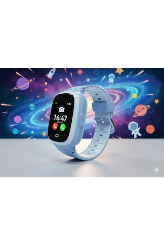 Kn8100m  Akıllı Çocuk Saati 4g Sim Kart Destekli Görüntülü Görüşme Özelliği Var