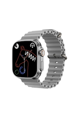 T900 Ultra Akıllı Kol Saati Çift Kordonlu Saat Smart Watch