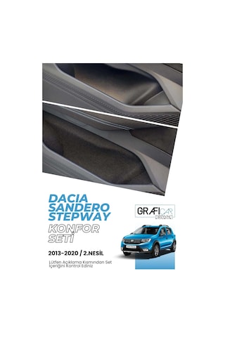 Dacia Sandero Stepway Konfor Seti / Ses Giderici / 2013-2020