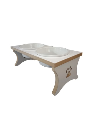 Realwood Seramik Kaseli Orta Büyük Irk Köpek Mama Su Kabı 2 L