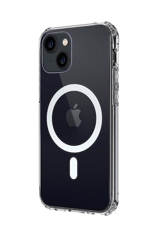 Apple Iphone 13 Ile Uyumlu Kılıf Mag-safe Destekli Şeffaf Koruyucu Kapak Col176280-şeffaf