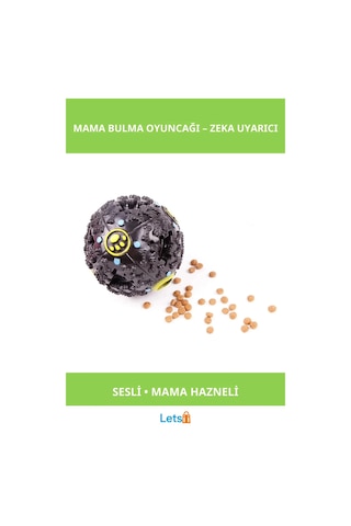 Sesli Kedi Köpek Mama Bulma Oyuncağı Dayanıklı Aktif Oyun Aracı