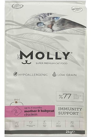 Molly Mother Babycat Tavuklu Yavru Kedi Maması 2 KG