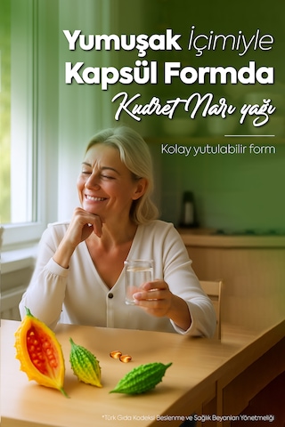 Kudret Narı Yağı Softjel 90 Kapsül 1300 Mg