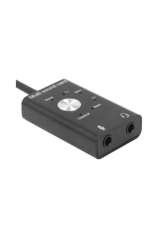 5259 7.1 3.5mm Kulaklık Mikrofon Type C Usb Ses Kartı Multii Fonk