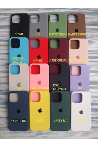 Apple Uyumlu iPhone 13 Pro 6.1 Lansman Içi Kadife Silikon Logolu Kilif 514049155