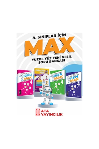 4. Sınıf Max Tüm Dersler Seti 4. Sınıf Max Tüm Dersler Seti