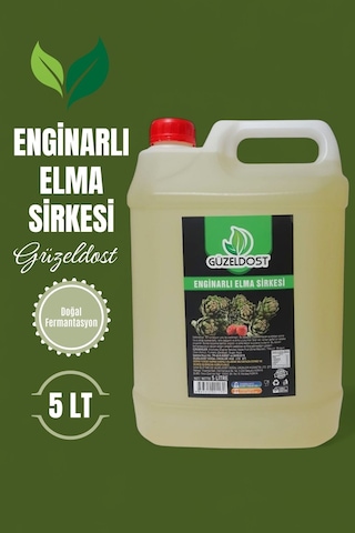 Enginar Sirkesi 5 Litre Katkısız Ev Yapımı Saf Ve Doğal Lezzet