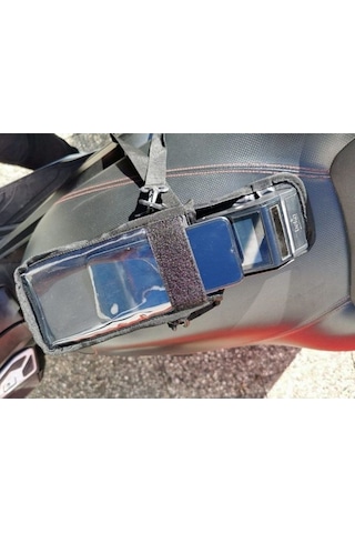 Motosiklet Kurye Pos Cihazı Taşıma Çantası Telefon Kılıflı Su Geç Siyah