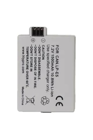 Pdx Canon Lp E5 Batarya Pdx