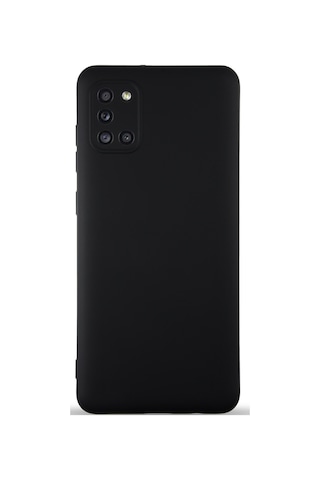 Samsung Galaxy Uyumlu A31 Kılıf İçi Kadife Kamera Korumalı Lansman Silikon Kapak