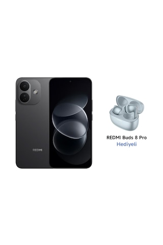 Xiaomi Redmi Note 17 Pro 5G 8 GB 256 GB (Xiaomi Türkiye Garantili) Siyah+Xiaomi Redmi Buds 8 Pro Bluetooth 5.4 Kulak İçi Açık Mavi Kulaklık