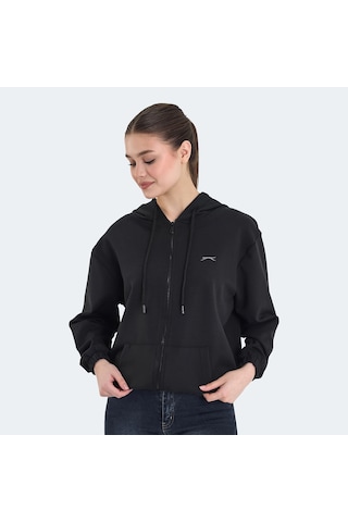 Slazenger KIMBERLEY IN Kadın Sweatshirt Siyah