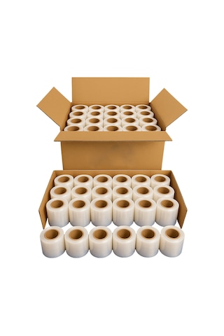 17 Micron 10 Cm Dilimli Streç Cam Duşakabin Streci - 20 Adet