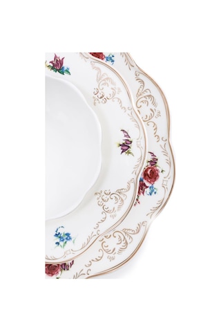 Maxx Doria Garden Collection Florin 12 Kişilik 58 Parça Yemek Takımı Pa2124 Beyaz
