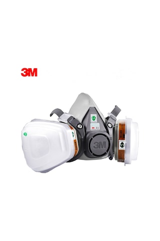 3M 6200 Orta Boy Yarım Yüz Mask + A1 Filtre Takım