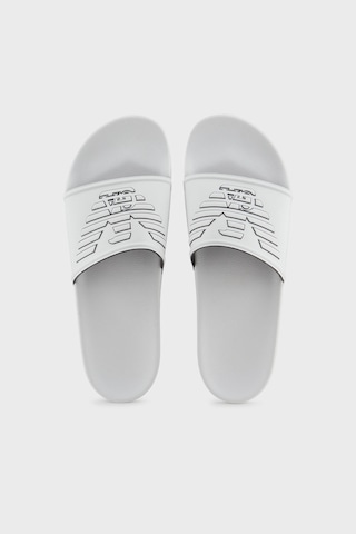 Emporio Armani Unisex Terlik Xvps11 Xr273 T680 Beyaz-siyah Beyaz-siyah