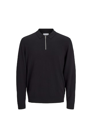 Jack & Jones Jjemıl Triko Yarım Fermuarlı Kazak 12268210 Siyah