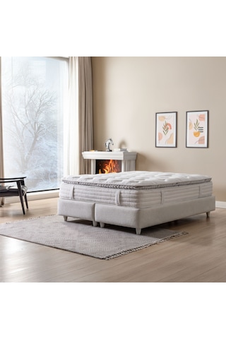 HB Bedding Sleepy Ultra Ortopedik Tavşan Tüylü Torba Paket Yaylı Yatak...