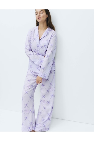 Marks & Spencer Wicked Pijama Takımı T37002262J Mor