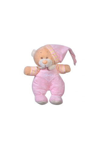 Peluş Uyku Arkadaşım Sevimli Ayı Pembe Açık Pembe