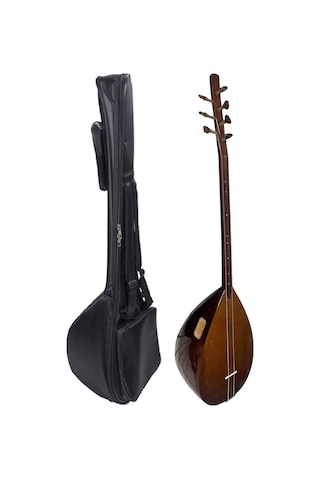 Piarro Uzun Sap Ardıç Ağacı Profesyonel Bağlama Çanta Hediye