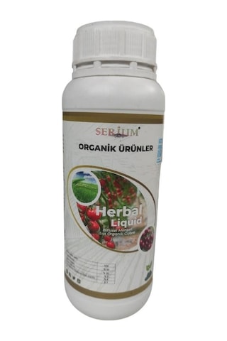 Serium Herbal Liquid Bitkisel Menşeli Sıvı Organik Gübre 1lt 1 LT