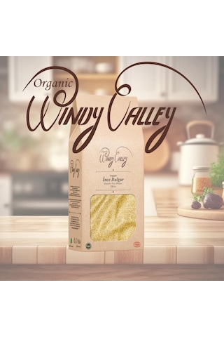 Windy Valley Organik Köftelik İnce Bulgur 750 G