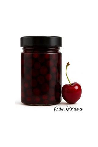 Vişne Reçeli 400 G-katkısız,iri Taneli,geleneksel Lezzet