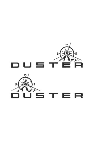 160 X 56 cm - Dacia Duster Pusula Off Road Oto Sticker