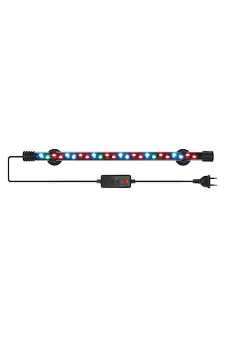 Vkemall Akvaryum Aydınlatma Lambası - Yüksek Parlaklık Led - Balık Görünümü Ve Peyzaj İçin - Yeşil, Mavi, Kırmızı Işık - 24 Led - Avrupa Standartı 8w